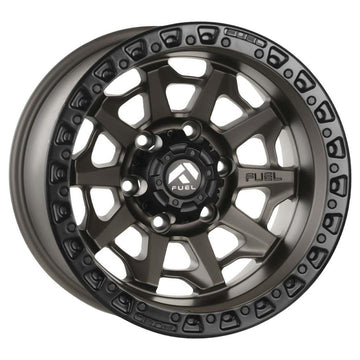 EMR-1261-10 10.0x16"-6x114.3 ET20 66.1 Matt Bronze Black Lip Jant (4 Adet)